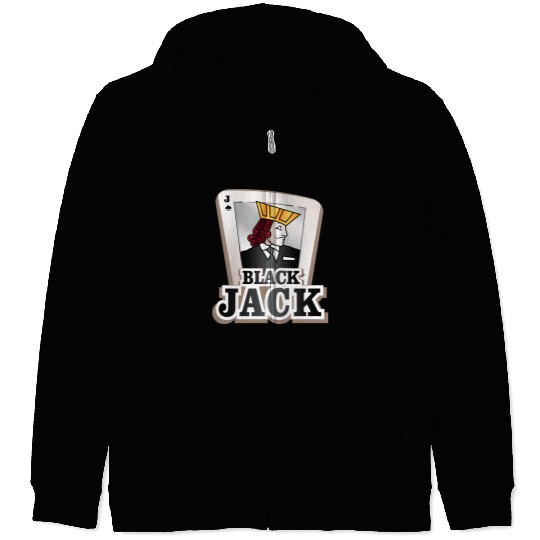 Black Jack Gentlemen Zip Hoodies