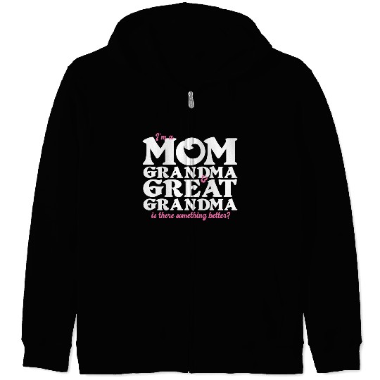 Funny Great Grandma Great Grandmother Zip Hoodies