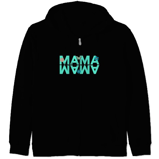 mama best mom ever Zip Hoodies