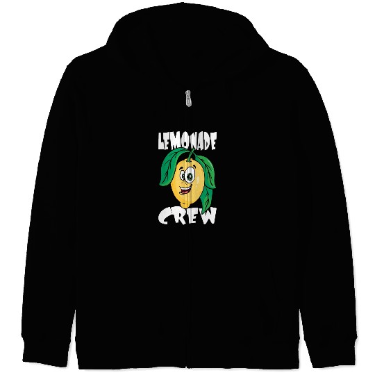 Sweet Kids Lemon Motif Zip Hoodies