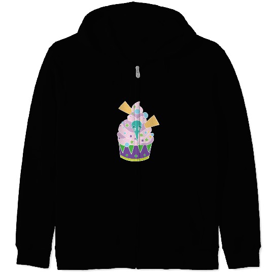Cupcake Graveyard Zip Hoodies