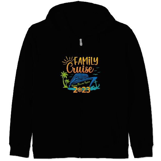 Family Cruise 2023 Making Memories Together Zip Hoodies