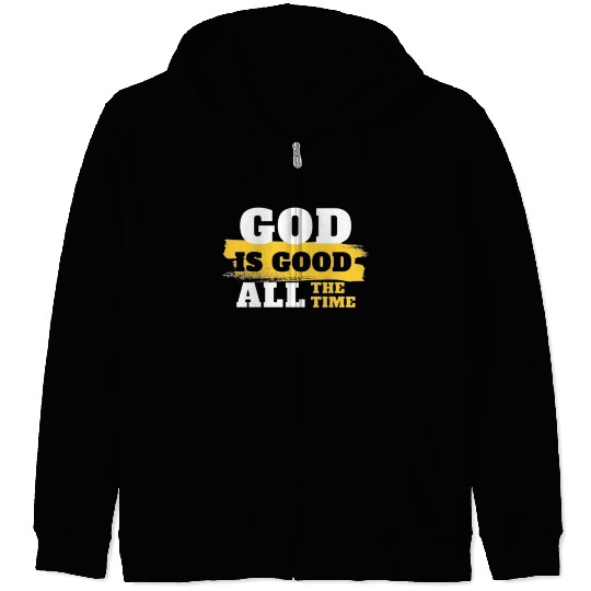GoD is good Zip Hoodies