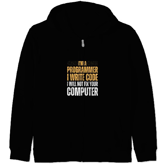 Computer Science Programmer Saying For Men Women Zip Hoodies