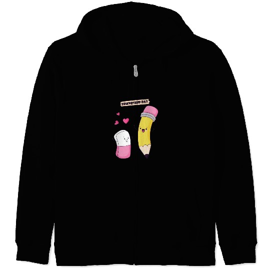 HELLO KINDERGARTEN - FRIENDSHIP DAY Zip Hoodies