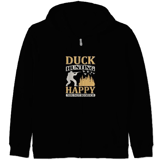 Duck Hunting Zip Hoodies