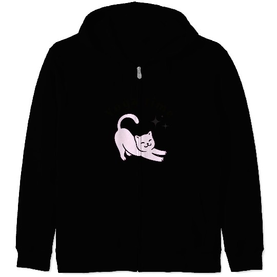 Yoga time Zip Hoodies