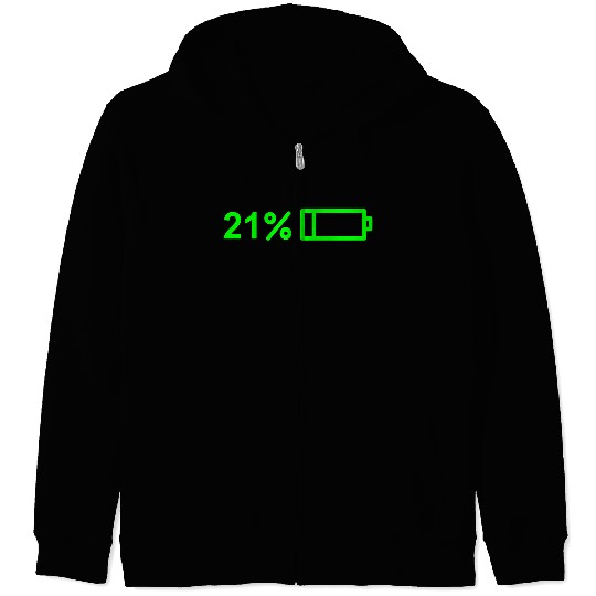 Happy Sweet 21st Birthday! Zip Hoodies