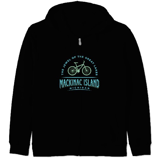 Mackinac Island Zip Hoodies