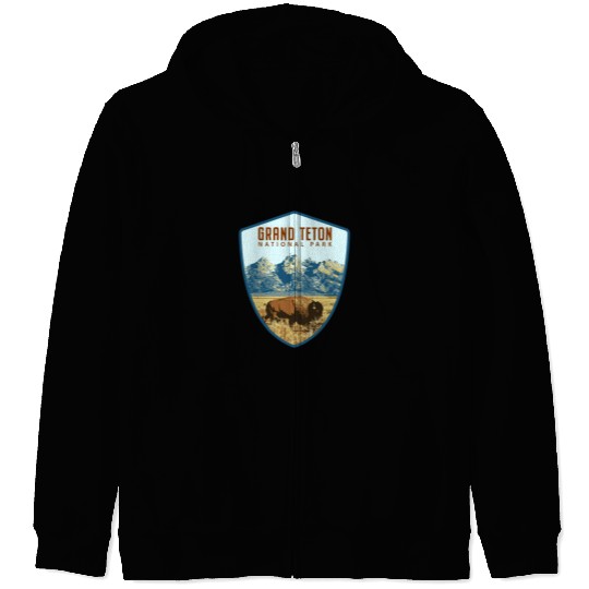 Grand teton national park Zip Hoodies