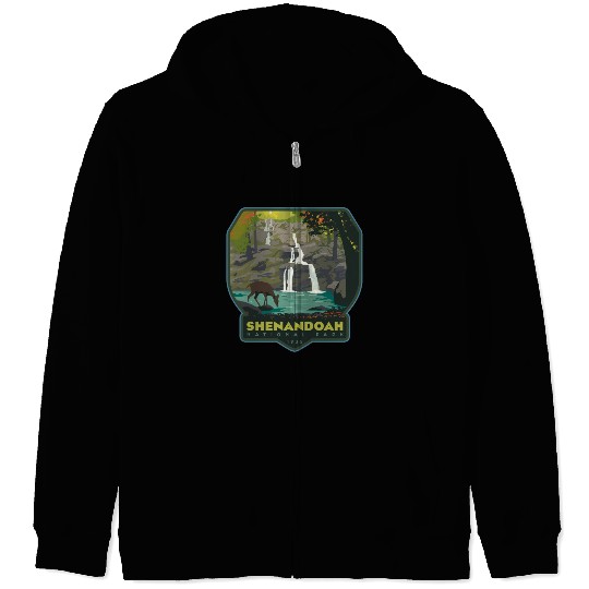 shenandoah national park Zip Hoodies