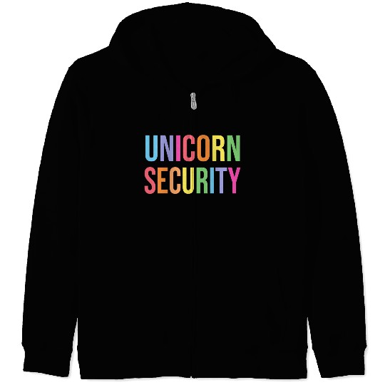 Uorn Security Dad Mom Daughter Zip Hoodies