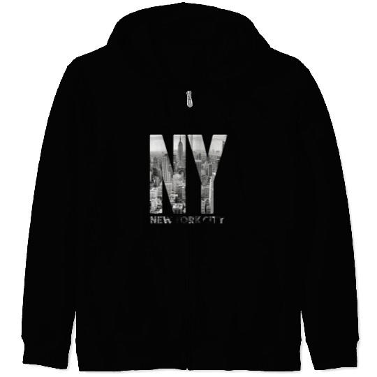 New York City yline Nyc Manhattan Zip Hoodies