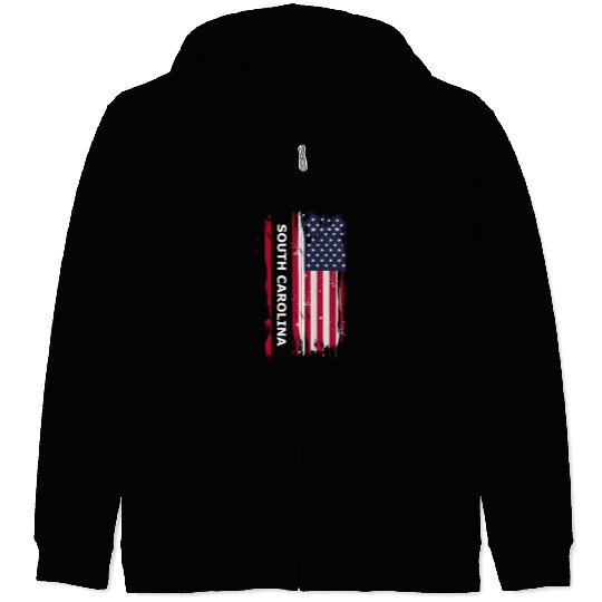 South Carolina Zip Hoodies