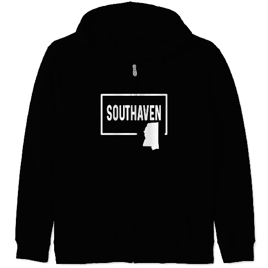 Southaven Mississippi Ms Home Hometown Vacation Zip Hoodies