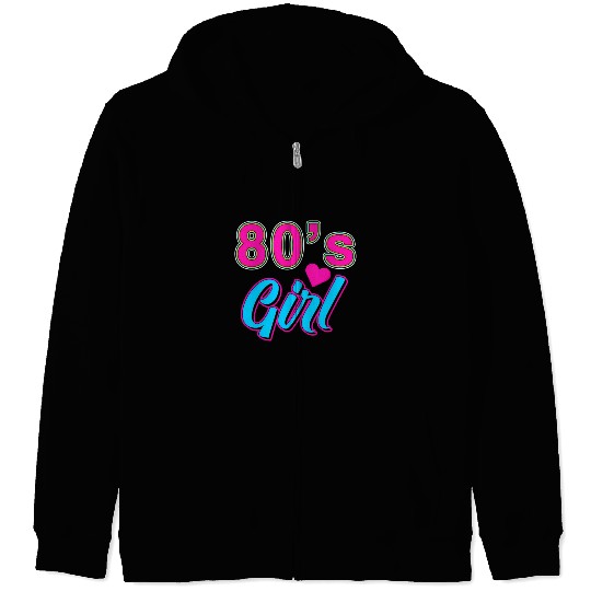 80'S 1980S Nineteen Eighties For Zip Hoodies