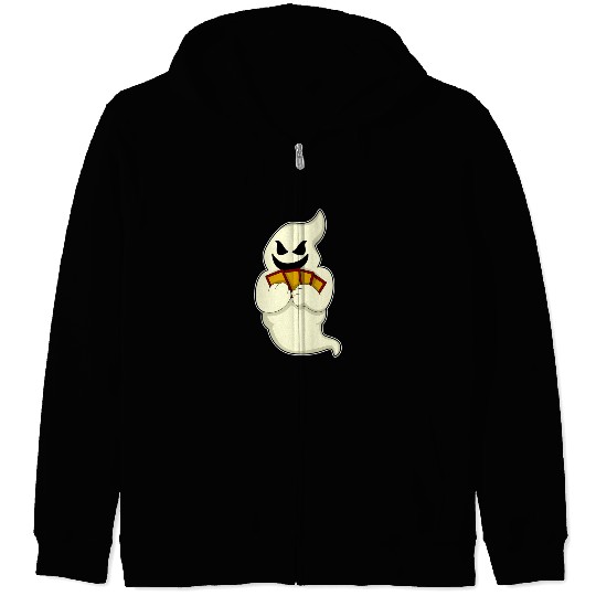 Ghost Poker Poker Cards Card Game Zip Hoodies