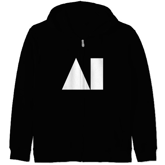AI Artificial Intelligence Computer Science Zip Hoodies