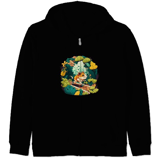 Hamster Adventure Jungle Marathon with Talking Zip Hoodies