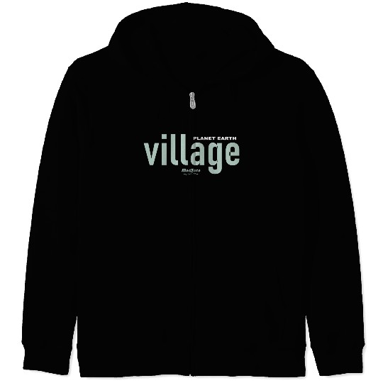 Village green Zip Hoodies