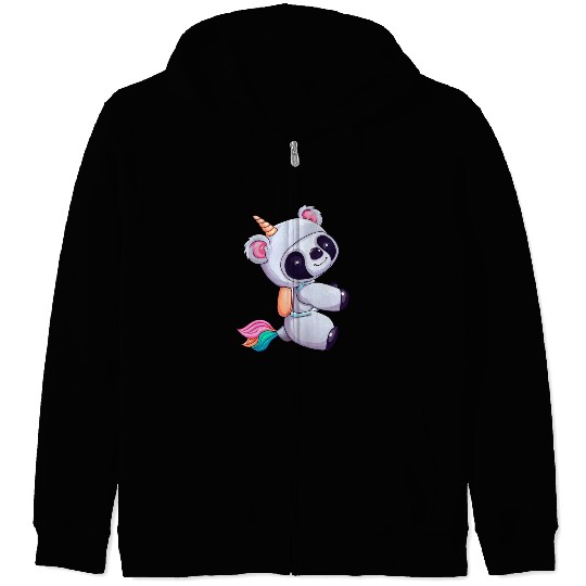Koala Unicorn Fusion, Fantastic Animal Design Zip Hoodies