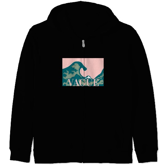 La Grande Vague The Great Wave Zip Hoodies