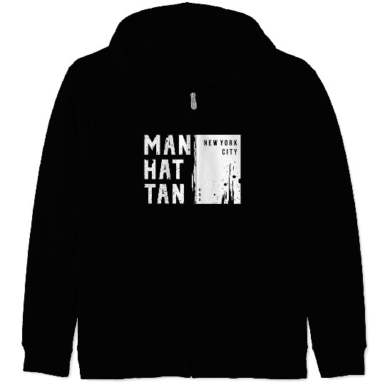 Manhattan Zip Hoodies
