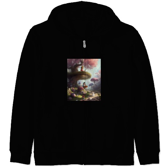 Ai Alice Zip Hoodies