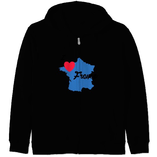 France Zip Hoodies