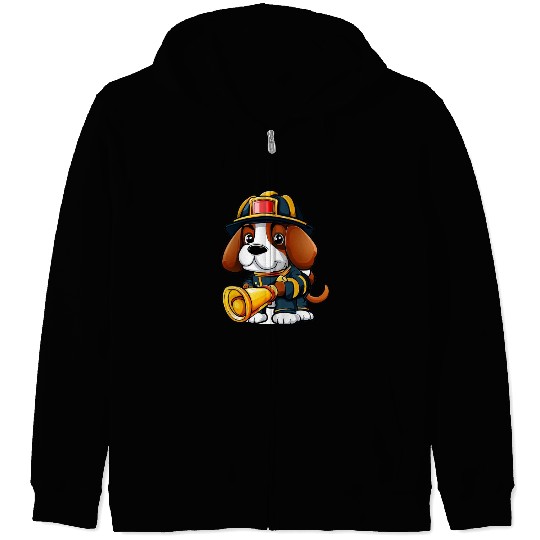 Beagle Puppy - Cooper Zip Hoodies