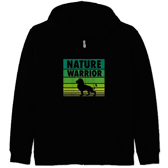 Nature Warrior Zip Hoodies