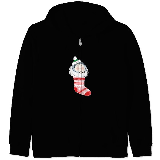 Holly Jolly Hedgehog Zip Hoodies