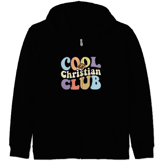 Cool Christian Club Religious Team Jesus Christ Zip Hoodies