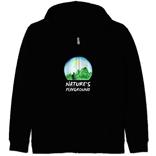Nature's Playground Zip Hoodies