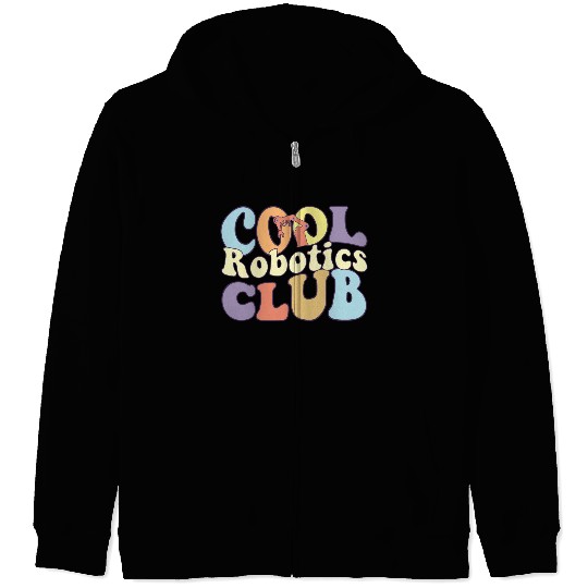 Cool Robotics Club Artificial Intelligence AI Zip Hoodies