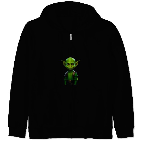 Green Goblin Rascal Embrace the Mischief Zip Hoodies