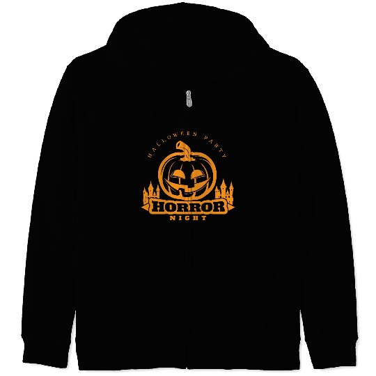 HALLOWEEN NIGHTS Zip Hoodies