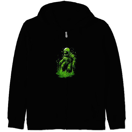 Astro Slime Zip Hoodies