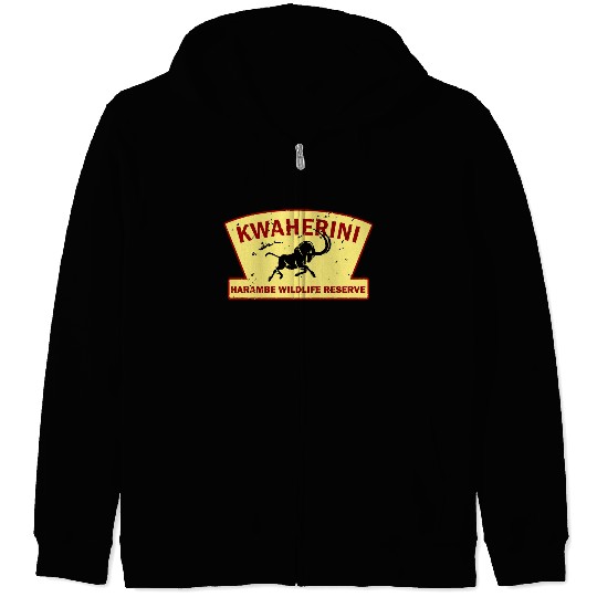 Kwaherini Harambe Wildlife Reserve Zip Hoodies