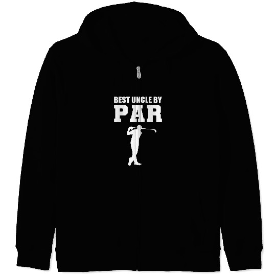 Uncle by Par Sports Person Gift Zip Hoodies