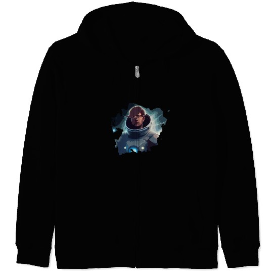 Space Hero Zip Hoodies