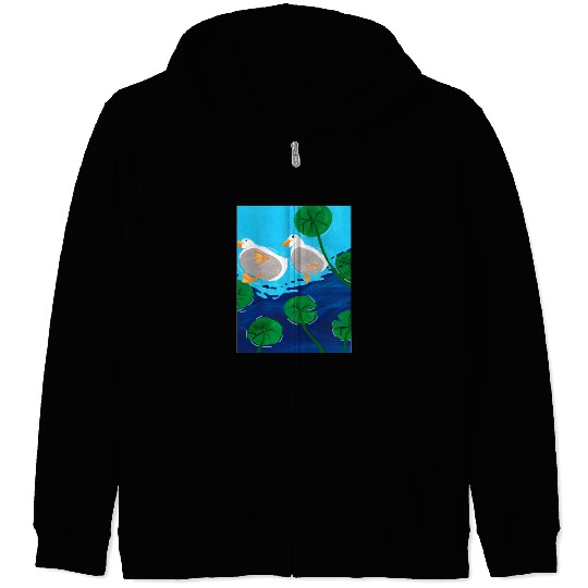 Duck Pond Zip Hoodies