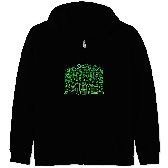 Saint Patrick's Day Stuttgart Germany Zip Hoodies