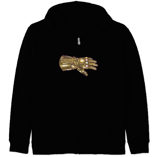 Thanos Infinity Gauntlet Zip Hoodies