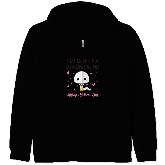 Funny Mother's Day Stickers Zip Hoodies