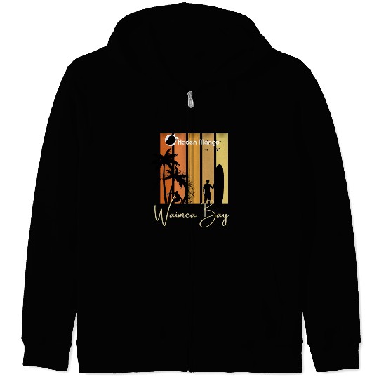 Waimea Bay Haden Mango Style Zip Hoodies