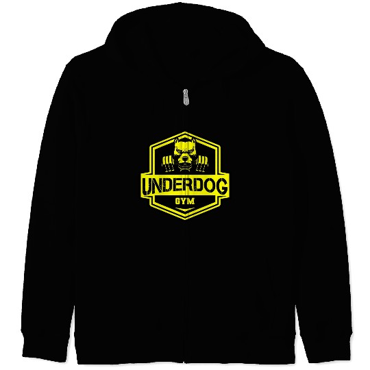 Pitbull - Underdog GYM Zip Hoodies