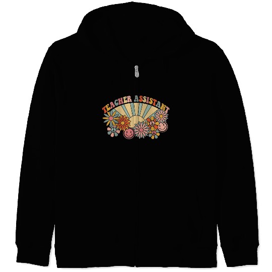 Teacher Assistant Zip Hoodies
