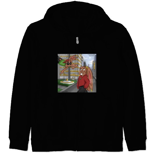 Eddie Cotton-tail Zip Hoodies