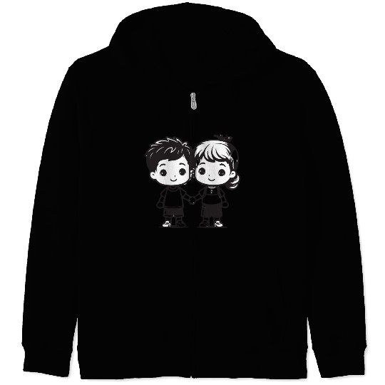 Friendship Day Mug transformed Zip Hoodies
